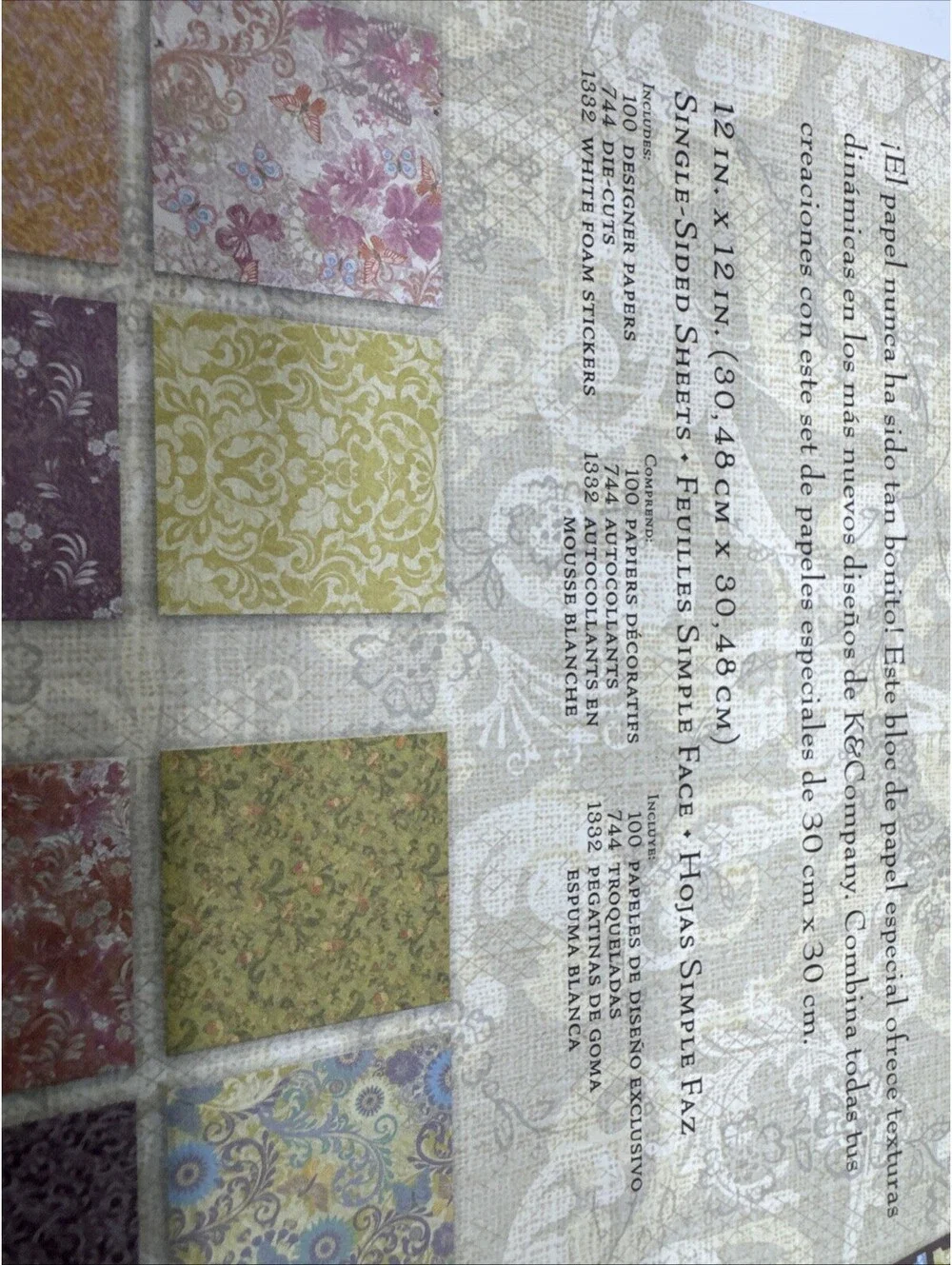 K &C Scrap Pad  12